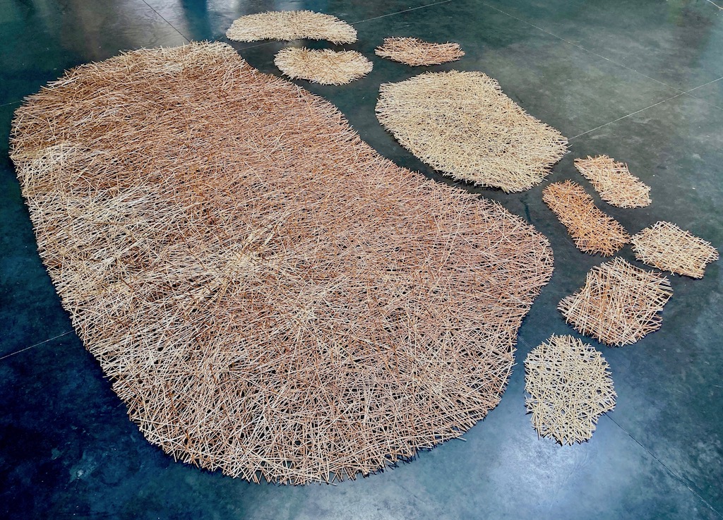 florence cannavacciuolo-module-pergolas-contemporary-basketry-sculpture-oeuvre contemporaine-art paysage-architecture-design-vannerie-tressage-jardin-deco-construction-structure-installation artistique-environnement-materiaux naturels-patrimoine.